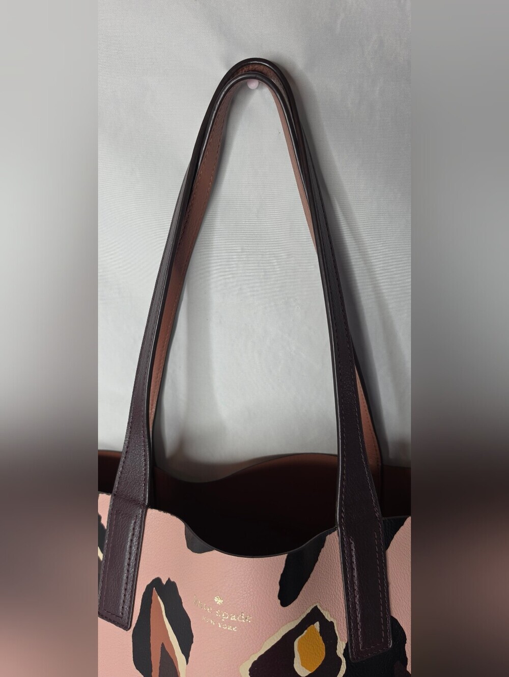 Kate Spade ♠️ 
ARCH PAPER ROSE REVERSIBLE TOTE - Picture 6 of 11